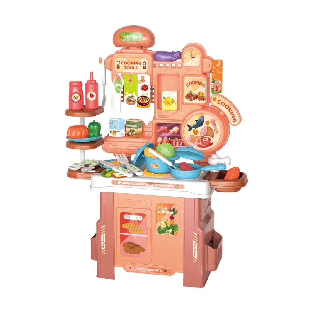 Cozinha Infantil Brinquedo Mini Chef com 46 Peças Maxi Toys