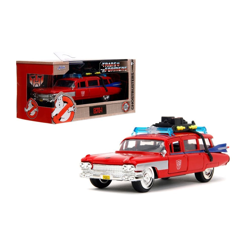 Carro fundido sob pressão Jada Hollywood Rides Transformers x Ghostbusters