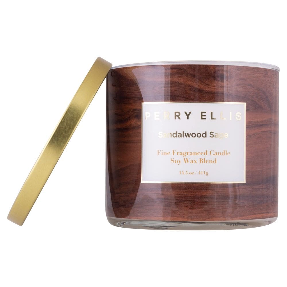 Vela perfumada Perry Ellis Sandalwood Sage Soy Luxury