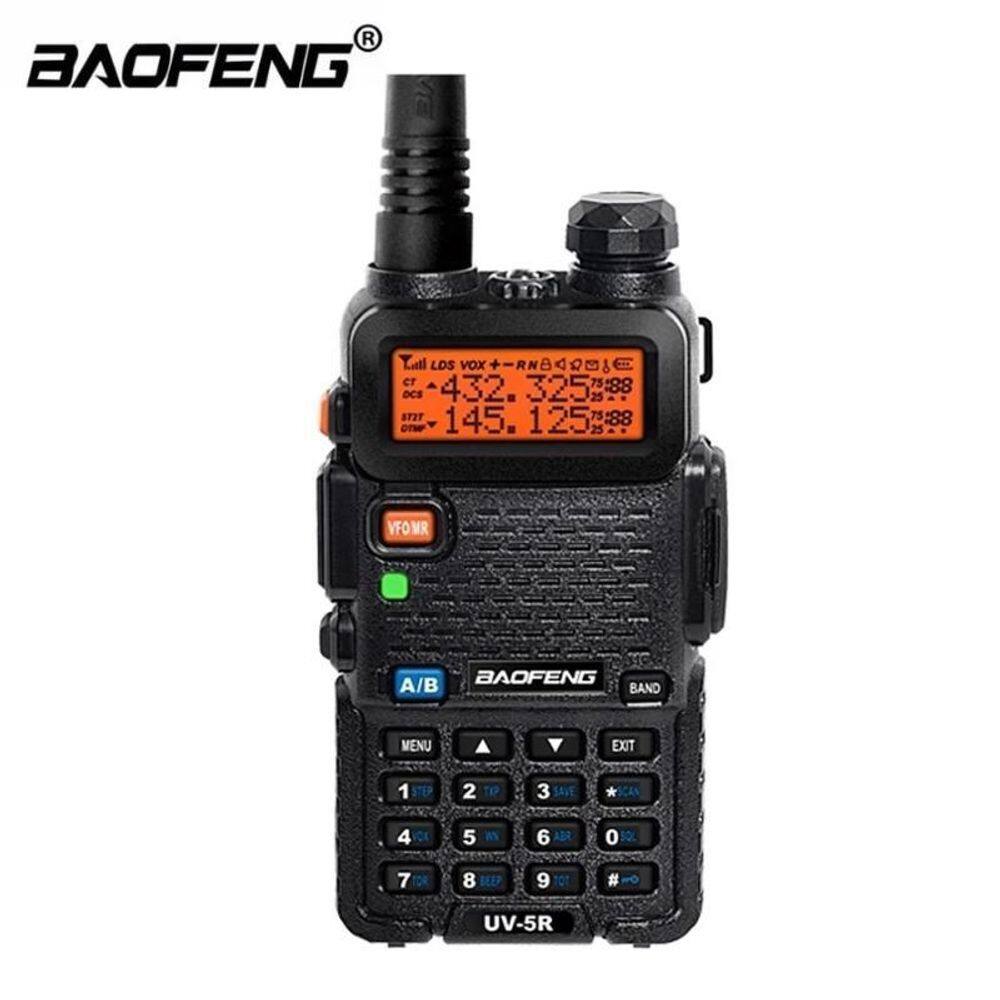Walkie-Talkie Baofeng Analogical Uv-5R - Preto 127/220V
