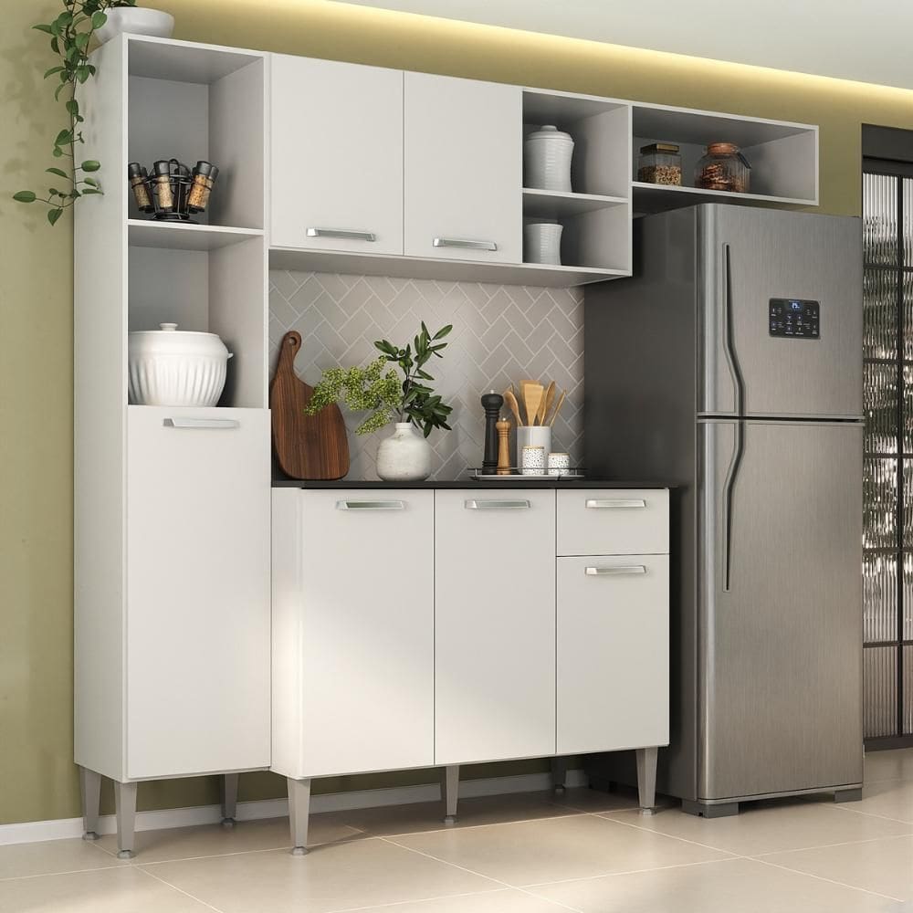 Armário de Cozinha Compacta Smart Multimóveis MP2359