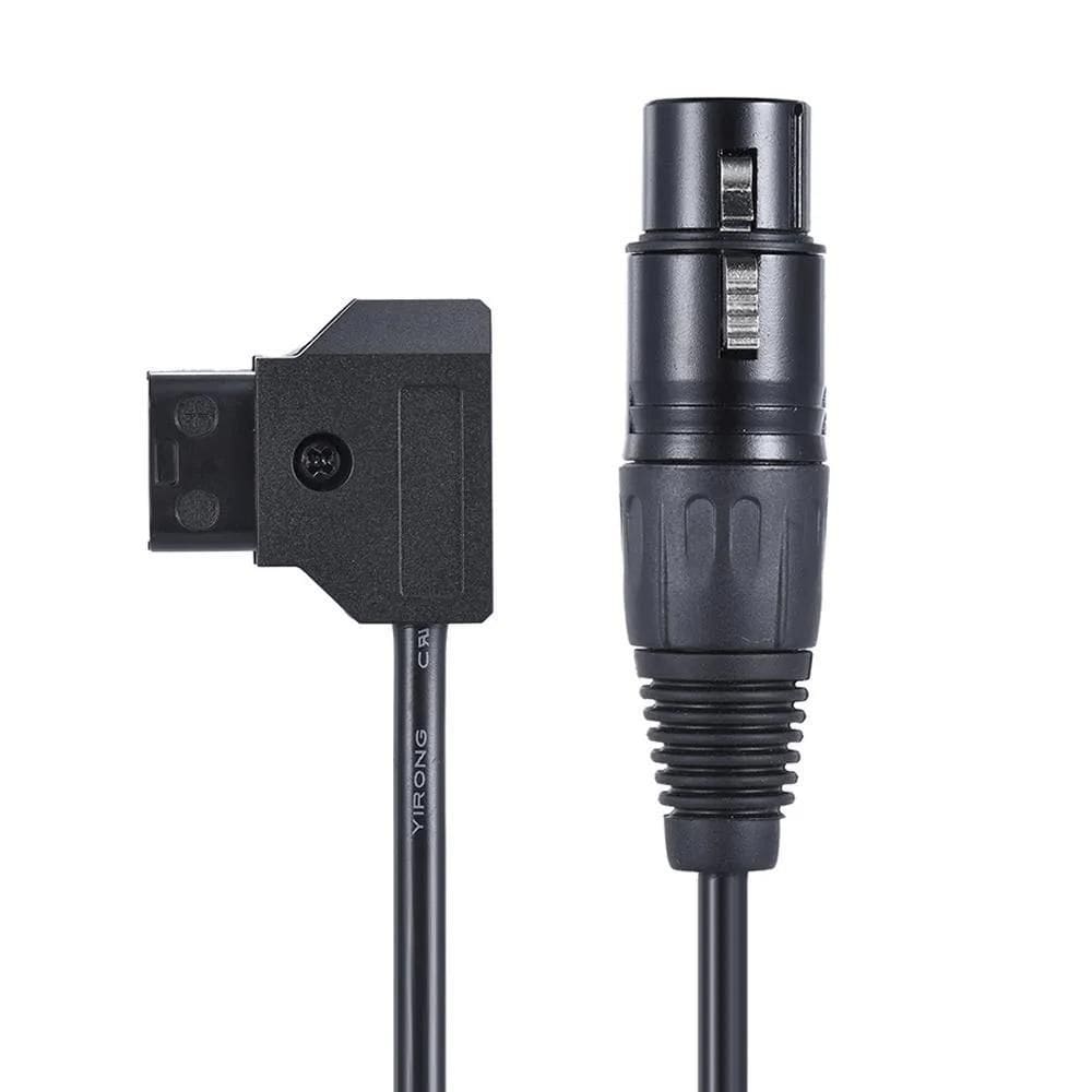 Cabo Adaptador De Energia D-Tap Para Xlr 4-Pin 100Cm