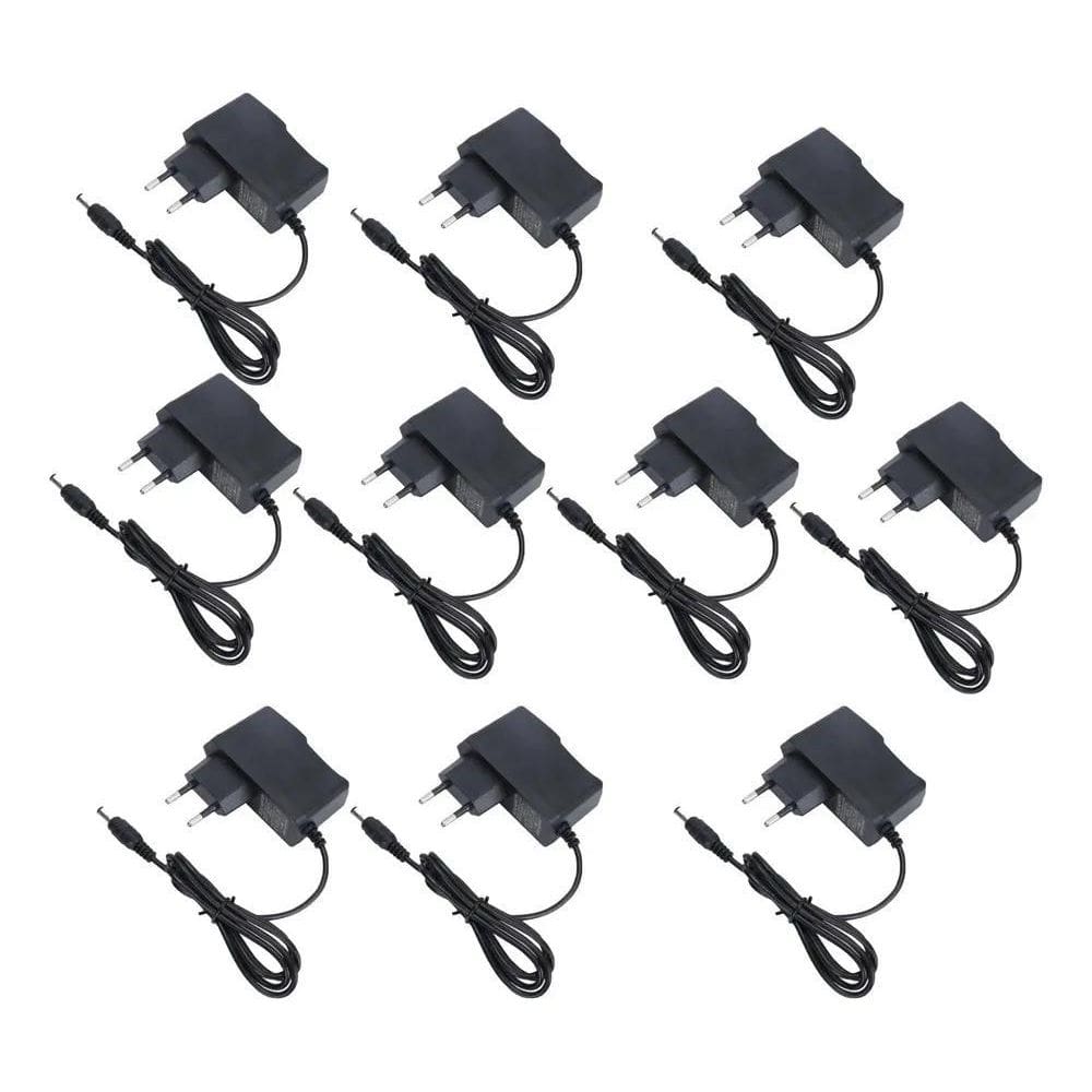 2X Kit 10 Fonte De Alimentação 12V 2A Bivolt Ac/Dc - Adapter