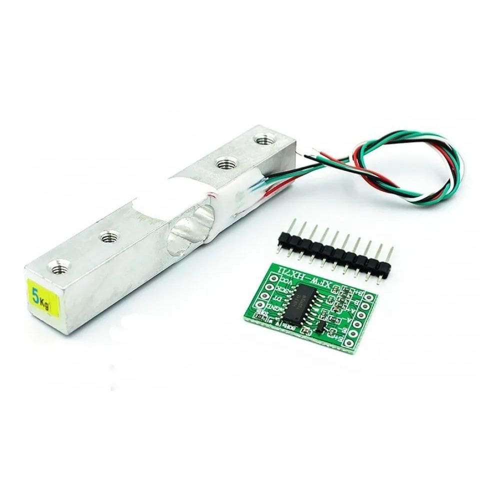 2X Célula De Carga Gl 5Kg + Módulo Sensor Hx711 Peso Balança
