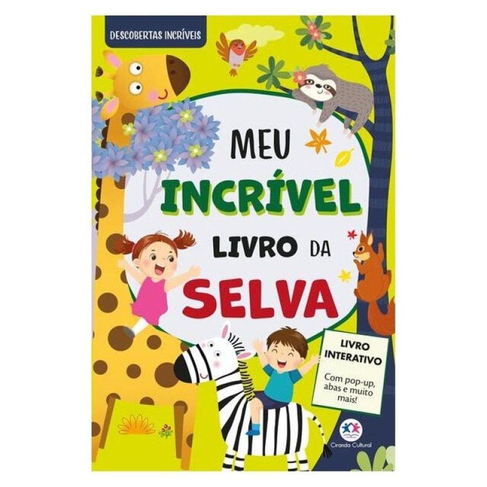 Meu Incrível Livro Da Selva - Com Pop-Up E Abas