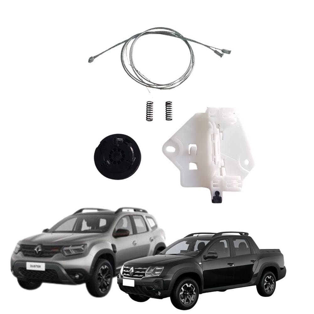 Cabo Reparo Maquina Vidro Elétrico Dianteiro Duster Oroch Le