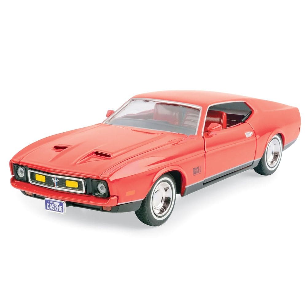 Modelo de carro Motormax 1971 Ford Mustang Mach 1 1/24
