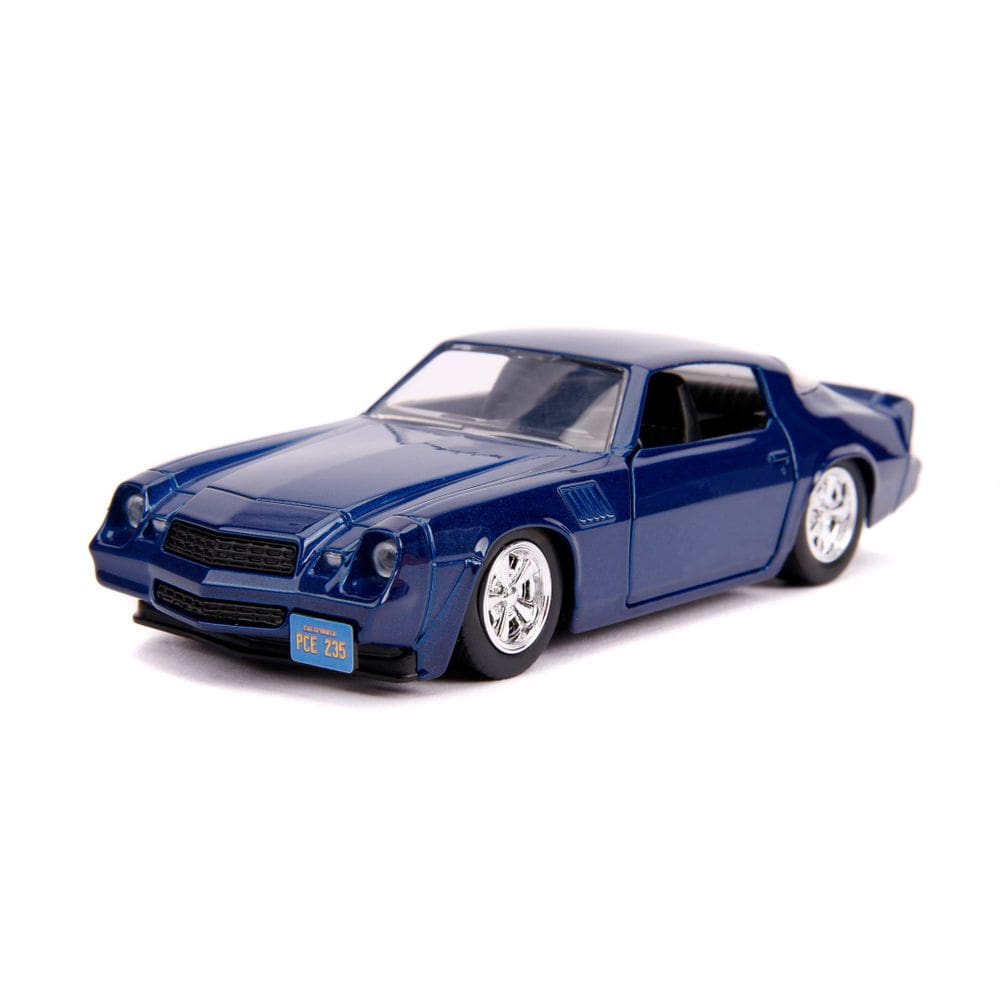 Carro de transmissão direta Jada 1/32 1979 Chevy Camaro Z28 Stranger Things