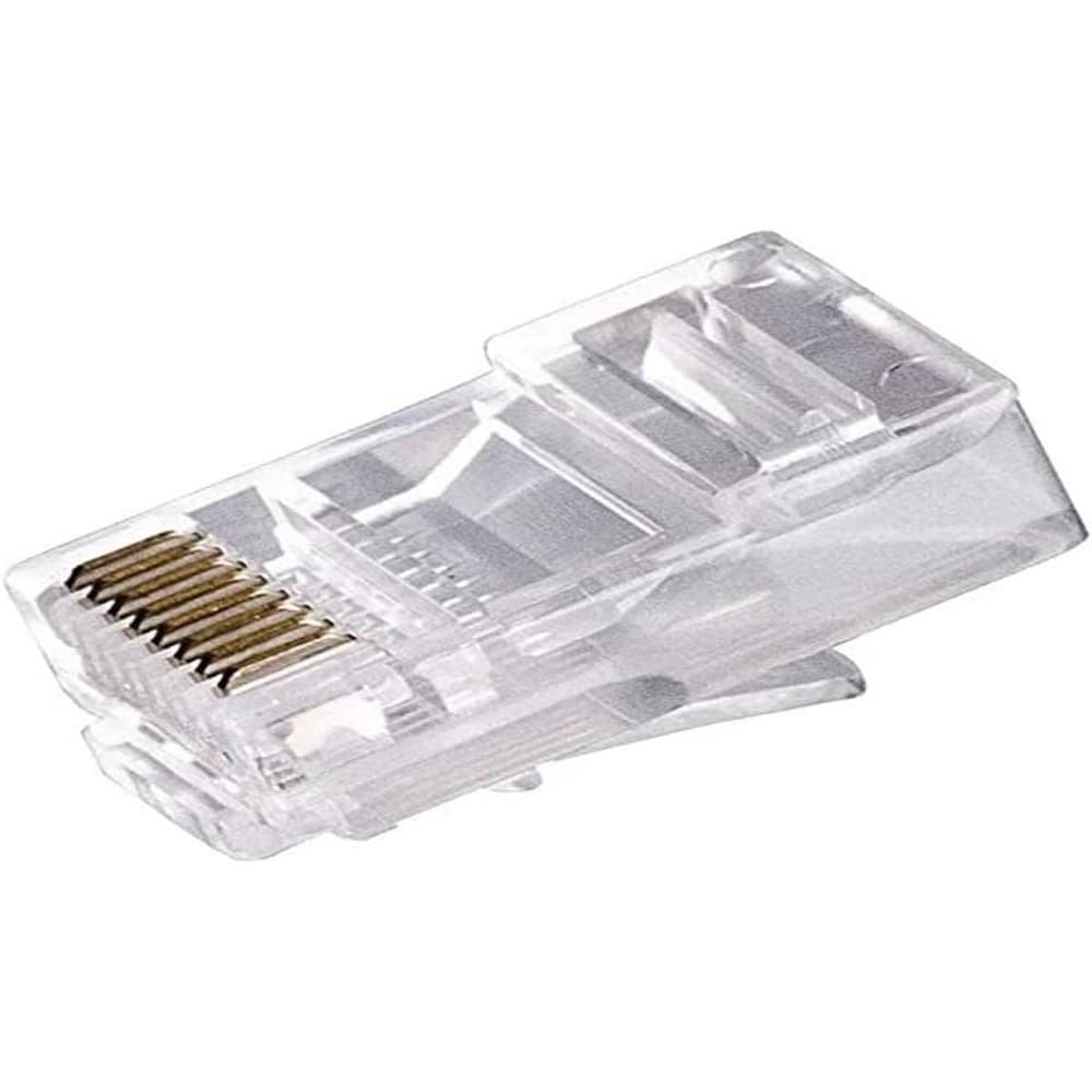 Conector RJ45 Macho CAT5E Pacote c/ 50 Intelbras