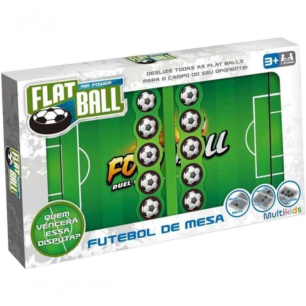 Jogo Flatball Futebol De Mesa - Multikids Br2010
