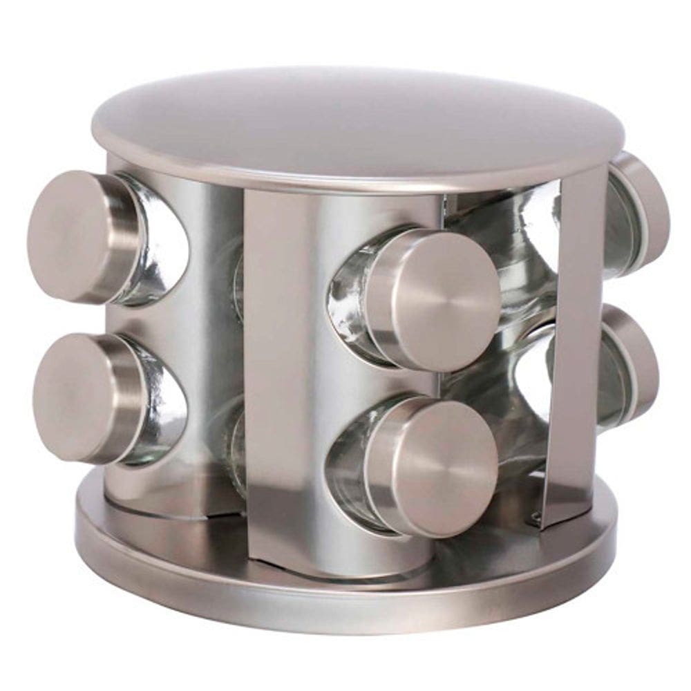 Porta Condimentos com Suporte 8 Peças Hauskraft