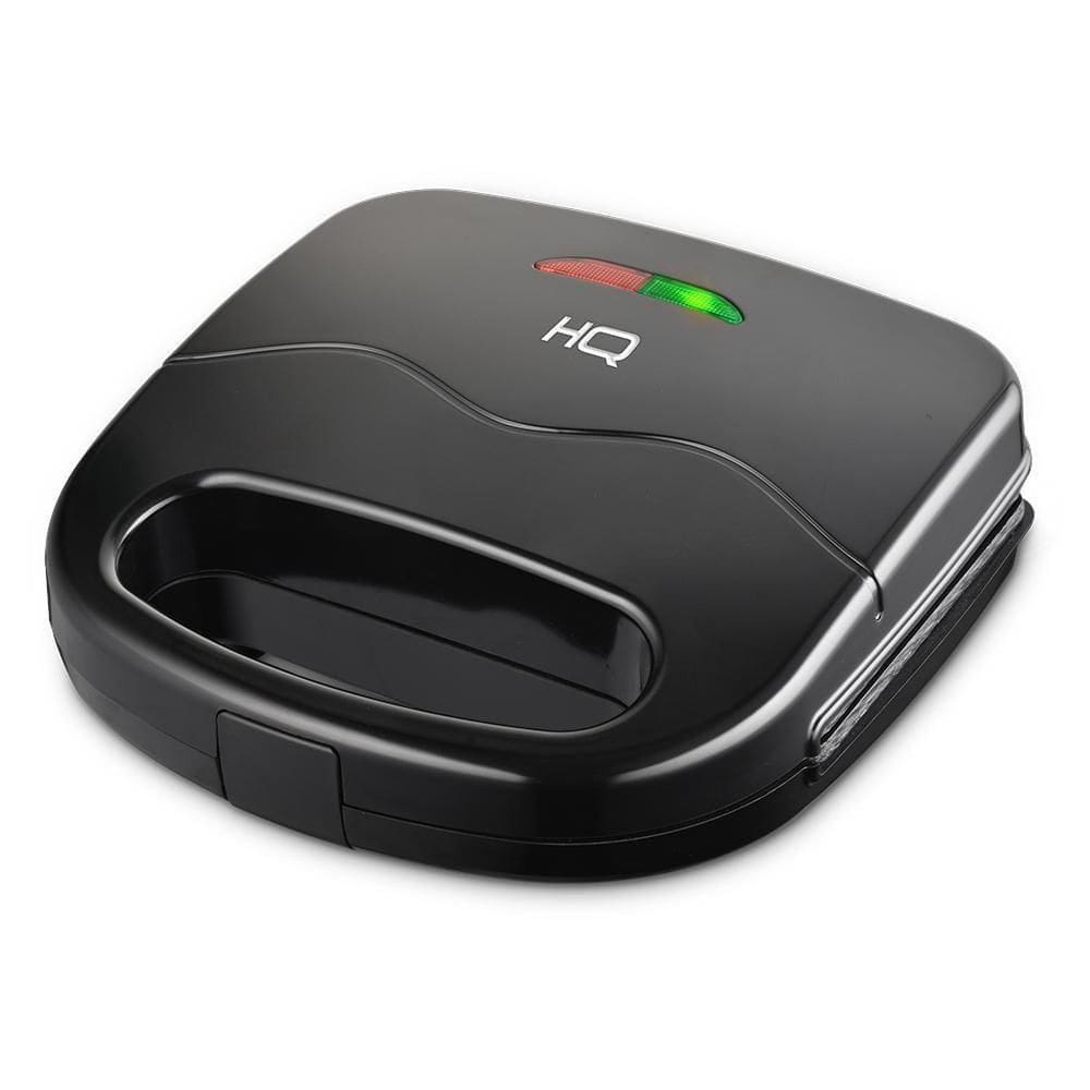 Sanduicheira Grill Elétrico HQ 750W Antiaderente Preto HQ-SG003 - 220V