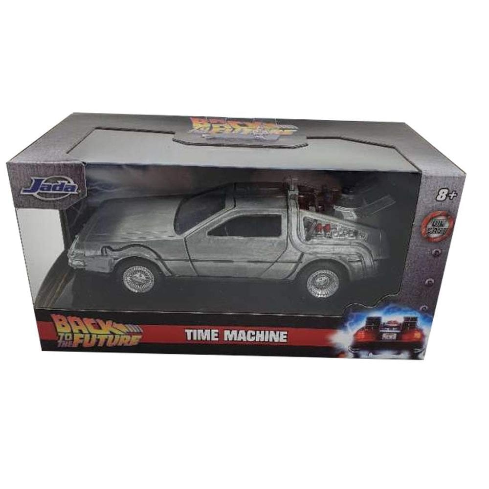 Carro fundido Jada Toys Back to the Future Time Machine 1:32