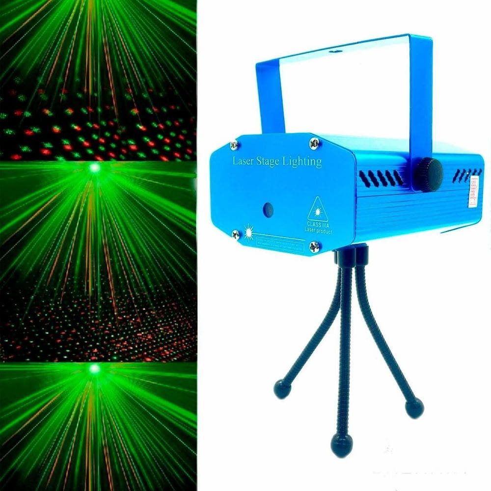 Laser De Balada Colorido Led Mini Show De Luzes
