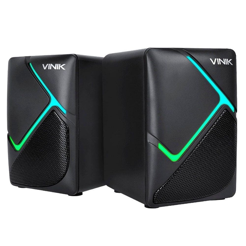 Caixa Som Gamer Vinik Constelation 6W 2.0 Led Rainbow