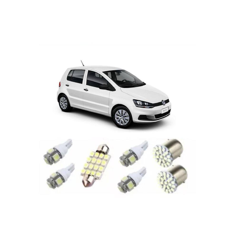 Kit Completo Lâmpadas Led Fox 2003 até 2009 Blue Lion