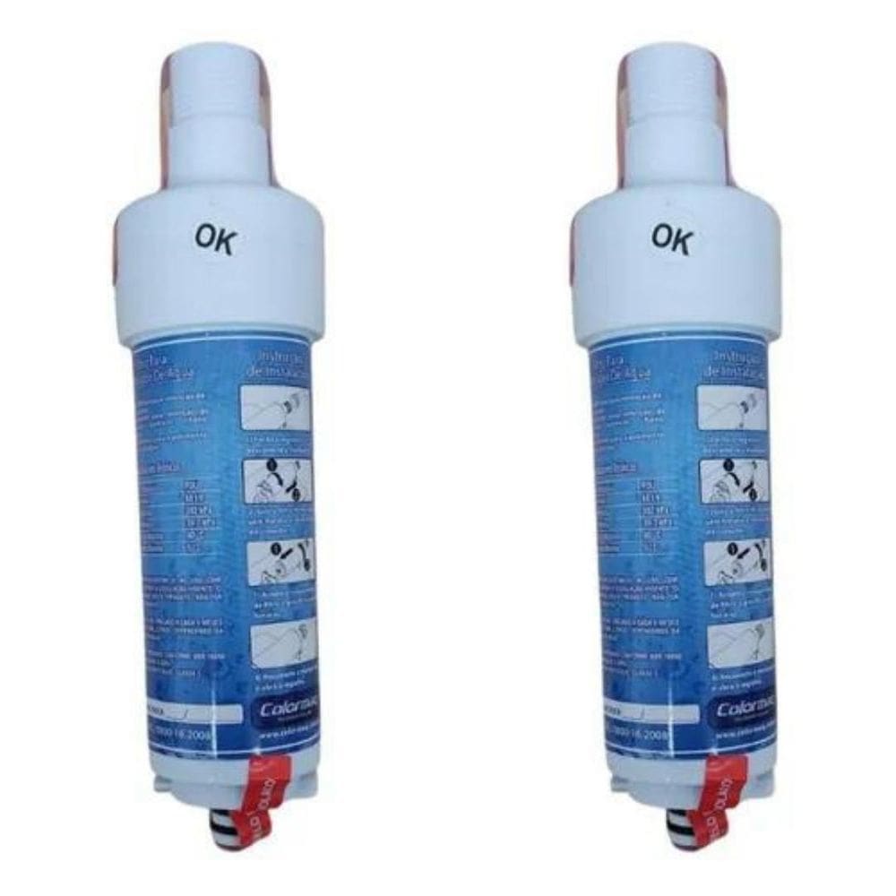 Kit 2 Filtros Refil Purificador De Água Bebedouro Colormaq