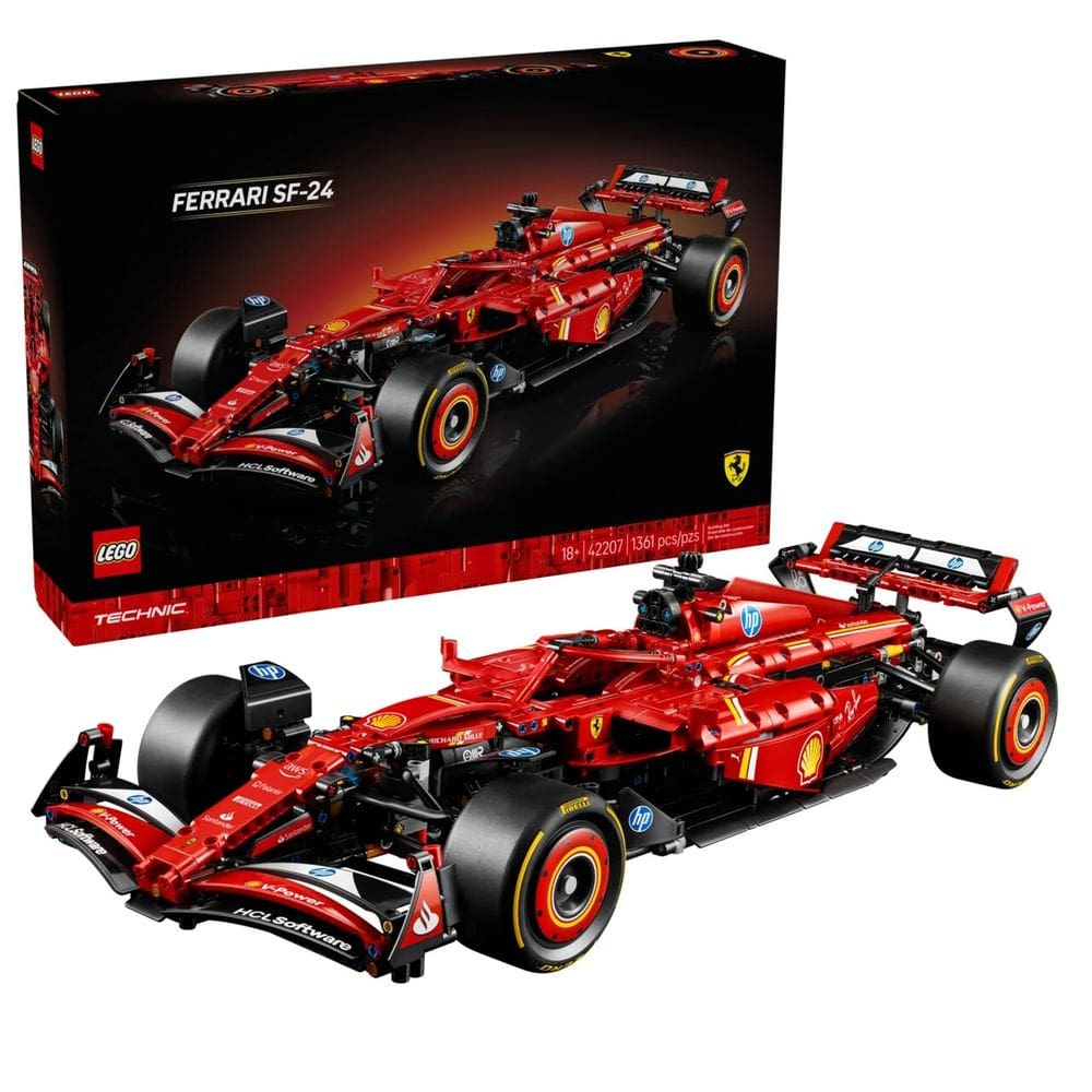 Lego Ferrari SF-24 F1 Technic 1361 Peças - 42207