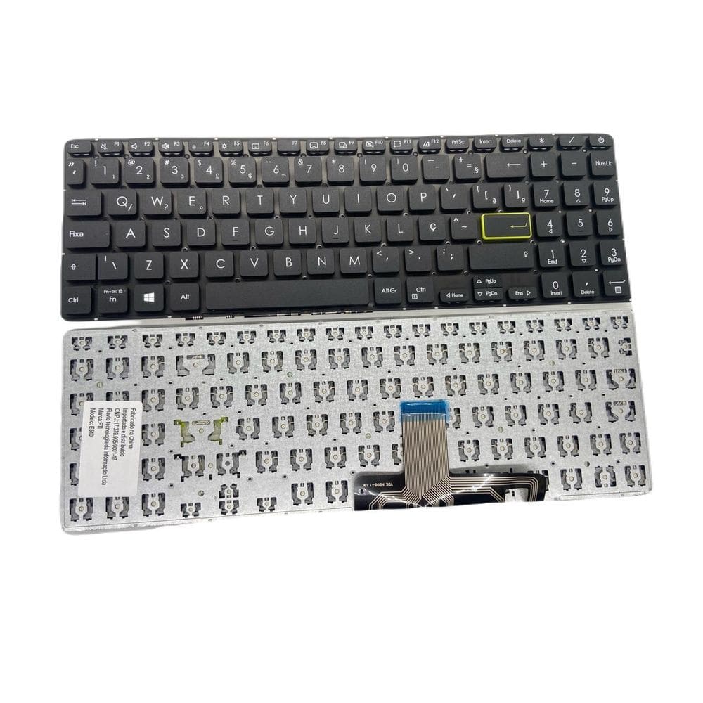 Teclado Para Notebook Asus Vivobook E510 E510M Series Br
