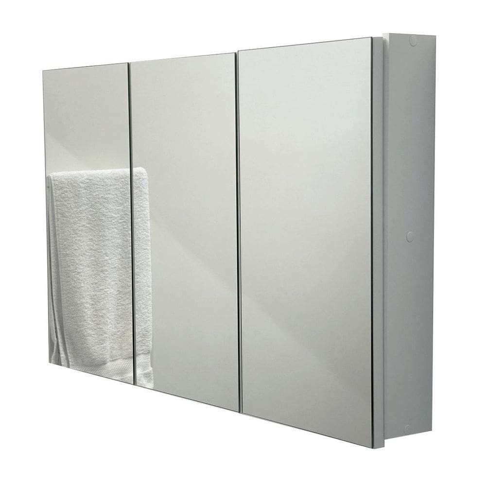 Armário Aéreo Banheiro Com Espelho - 80Cm