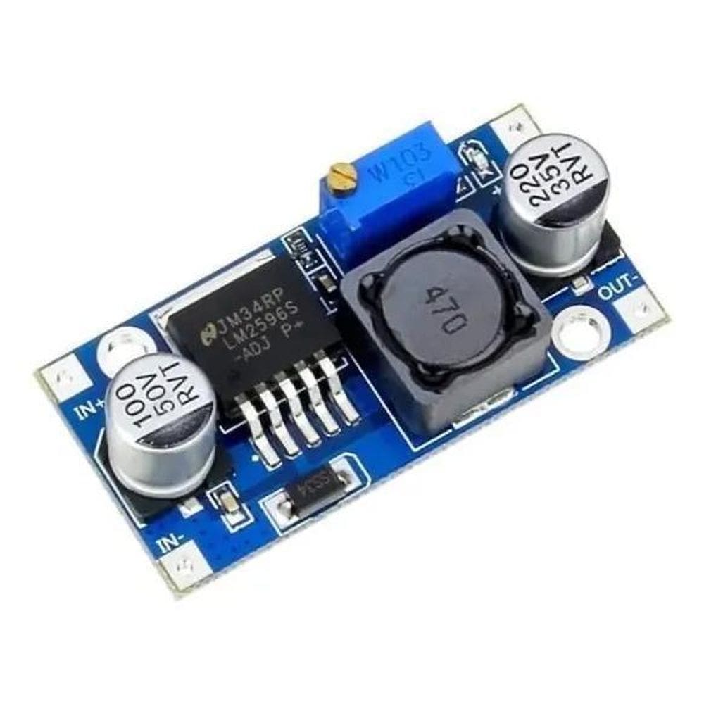 3X Regulador De Tensão Lm2596 Conversor Dc-Dc Step Down