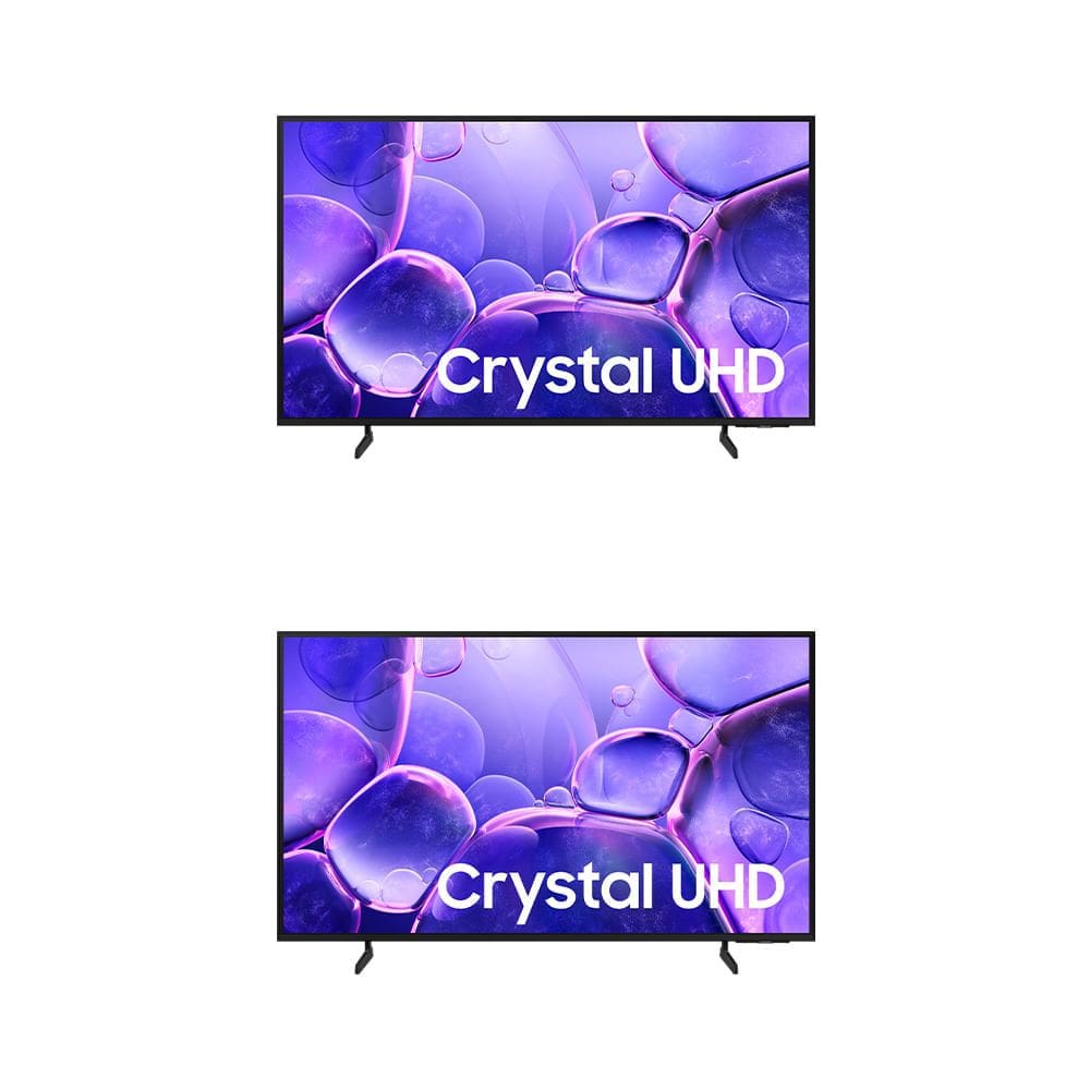 Combo Samsung Smart TV 50” UHD 4K U8100F + Samsung Smart TV 43” UHD 4K U8100F