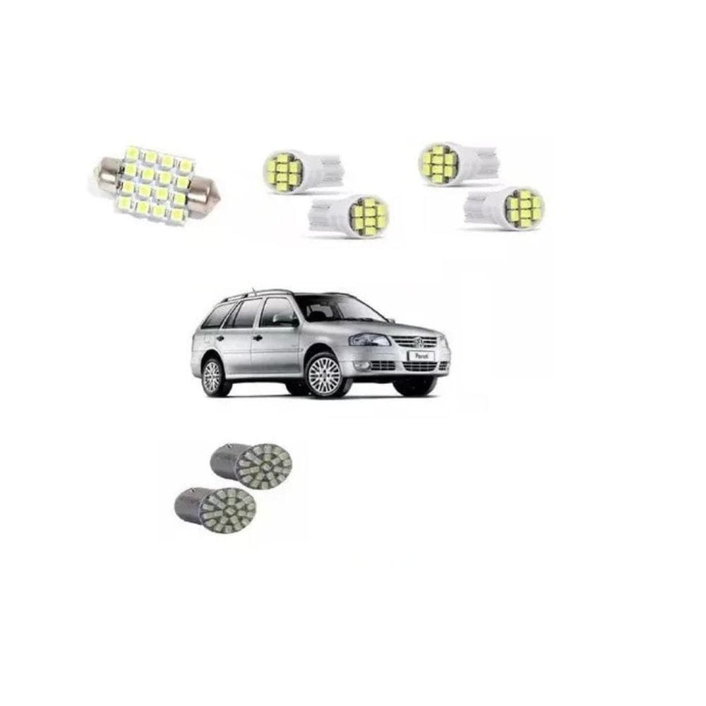 Kit Led Pingo Torpedo Gol Parati Vw Farolete Placa Teto Ré