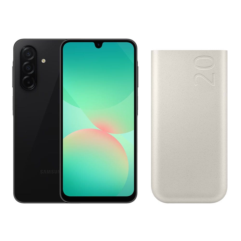 A26 5G (256GB) - Preto + Bateria Portátil 20000 mAh