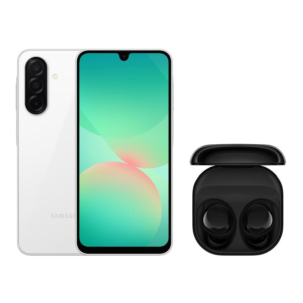 A26 5G (256GB) - Branco + Buds Core - Preto