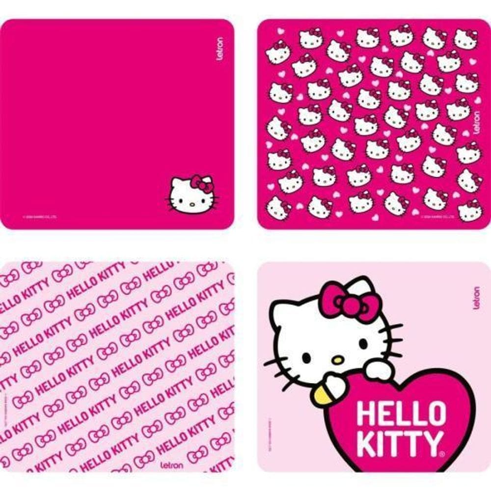 Mouse Pad Slim Letron Hello Kitty  Caixa C/20 Unidades
