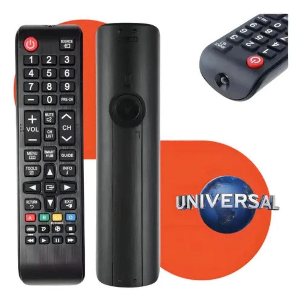 Controle Remoto Universal Ideal Para Tvs Un40 Un43 Un46 Un48