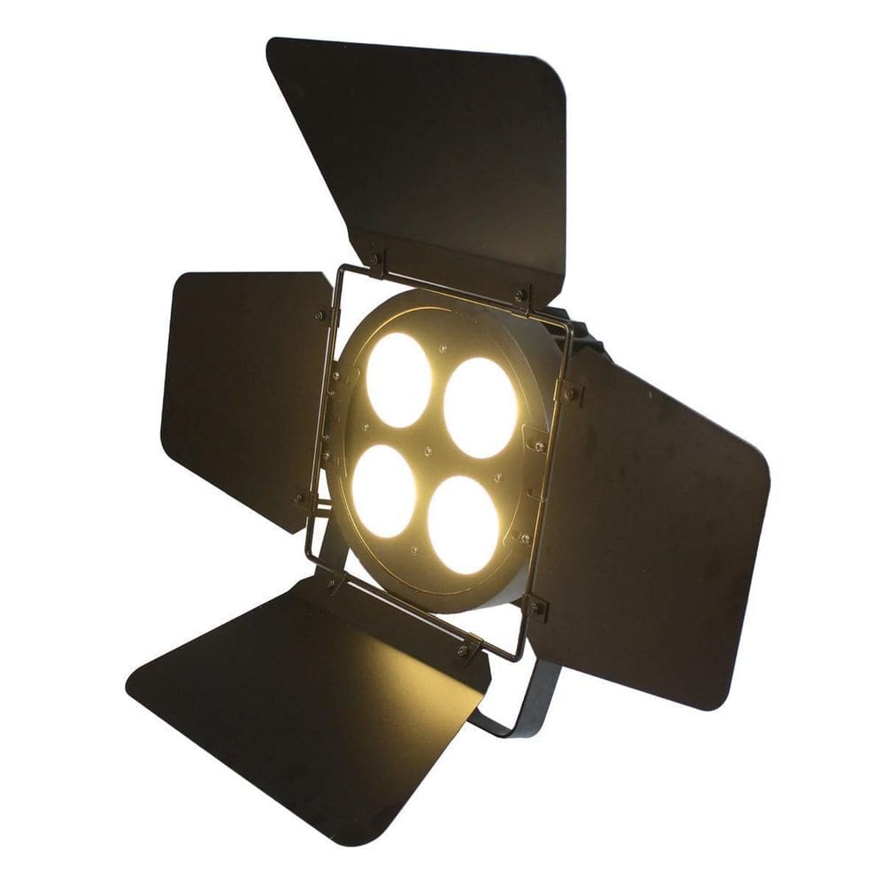 Refletor Cob Slim 4X50 200W Bq+Bf C/Bandoor Showtech