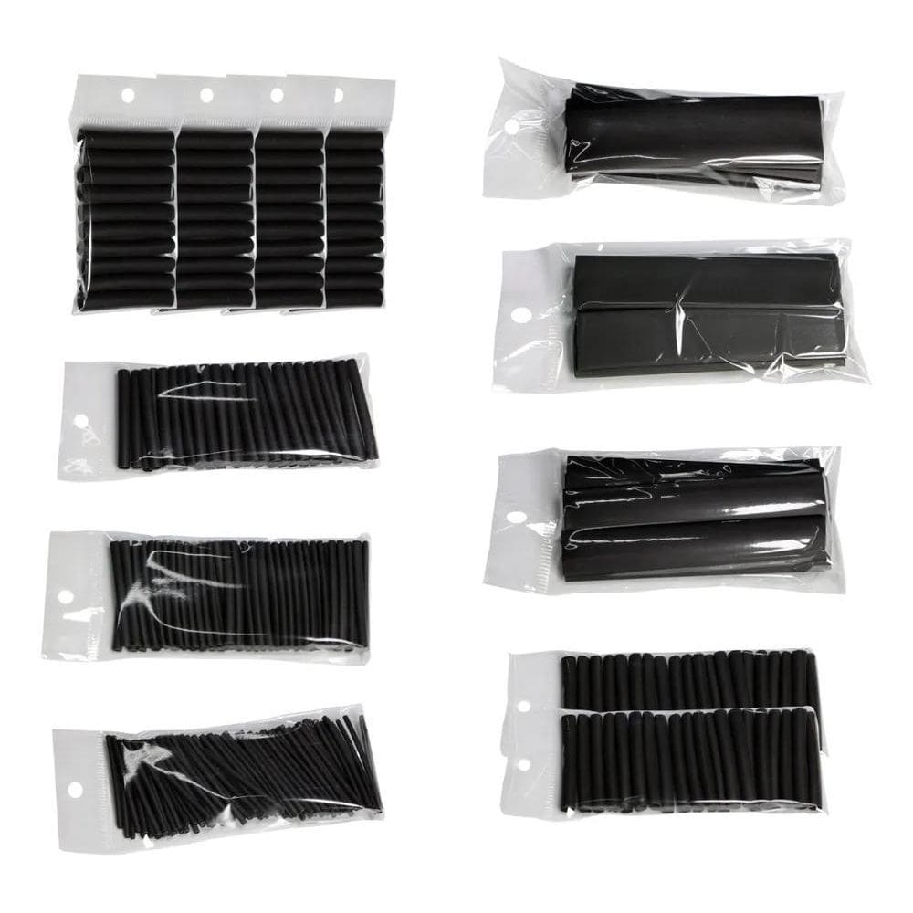 2X Espaguete Isolante Termo Retrátil 330 Pçs Preto