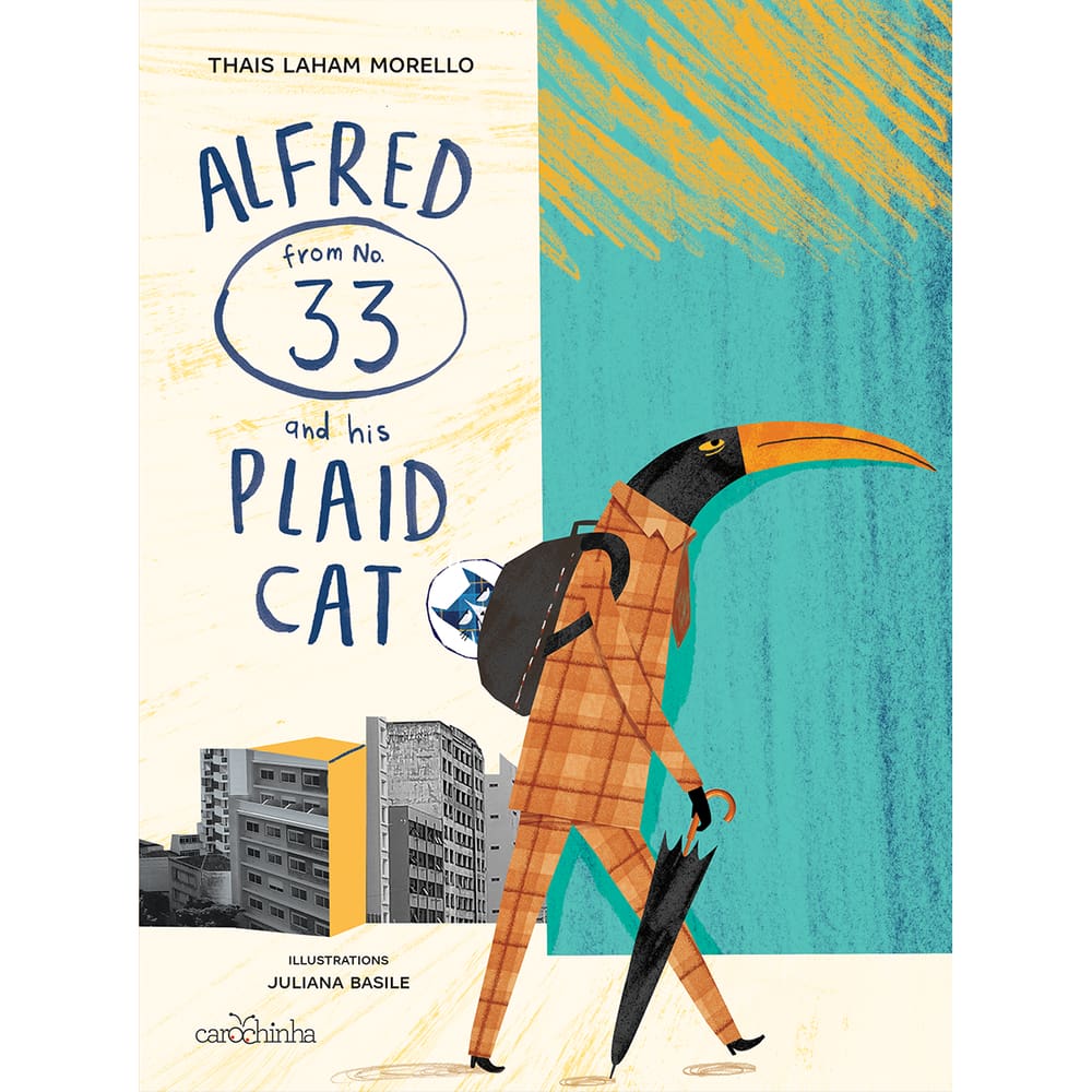 Alfred from nº 33 and his plaid cat