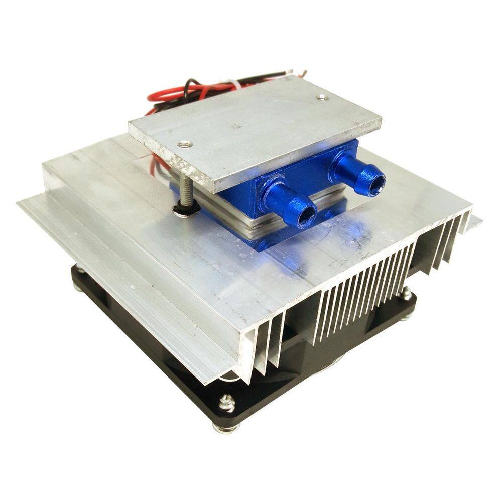 Duplo Dissipador Com Cooler E Circulação De Água E Refrig.