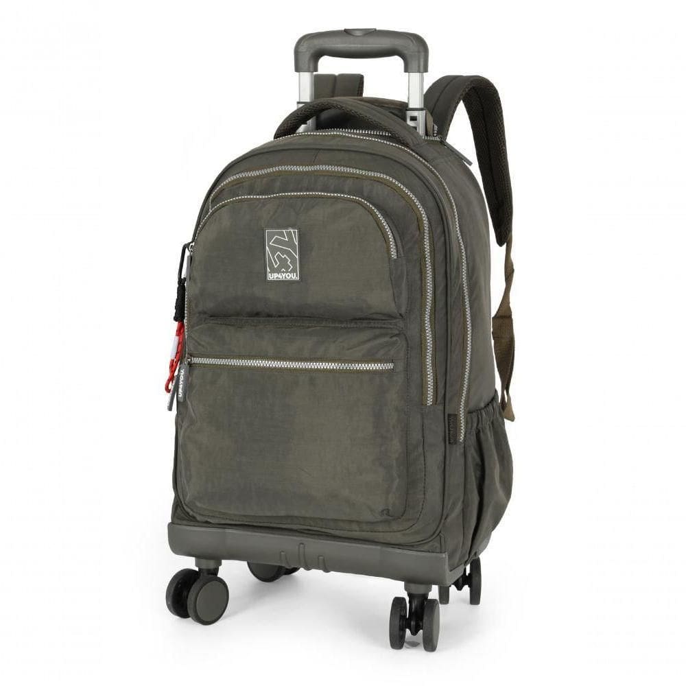 Mochilete Com Carrinho Verde - Unico Verde