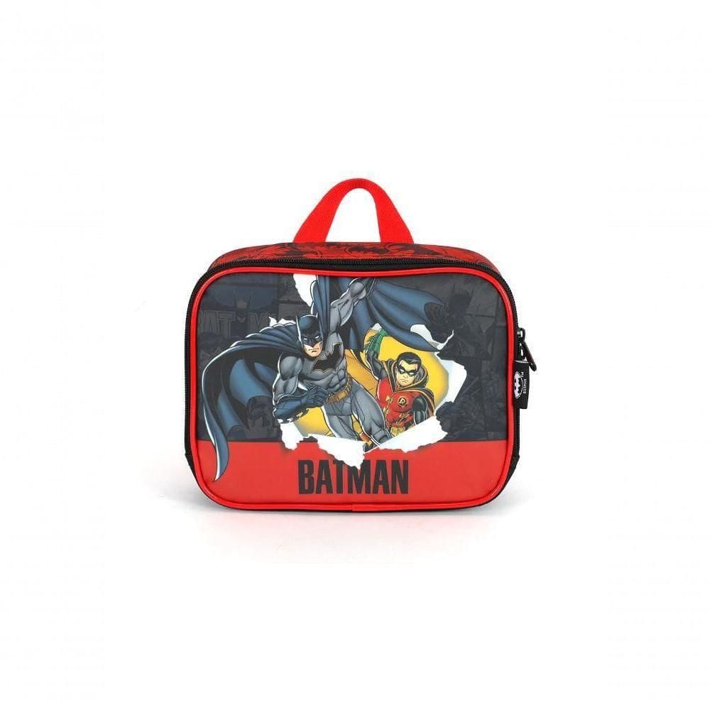 Lancheira Batman Vermelho - Unico Vermelho
