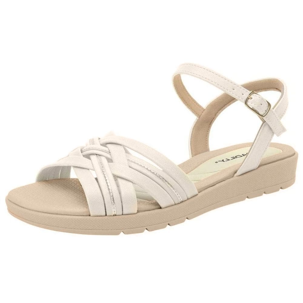 Sandália Feminina Flarform Conforto Casual Piccadilly