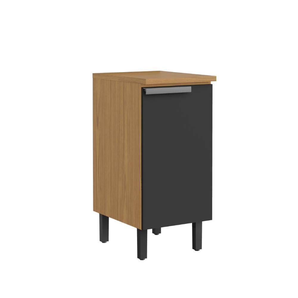 Balcão de Cozinha Itaiaia 1 Porta Grafite New Porto