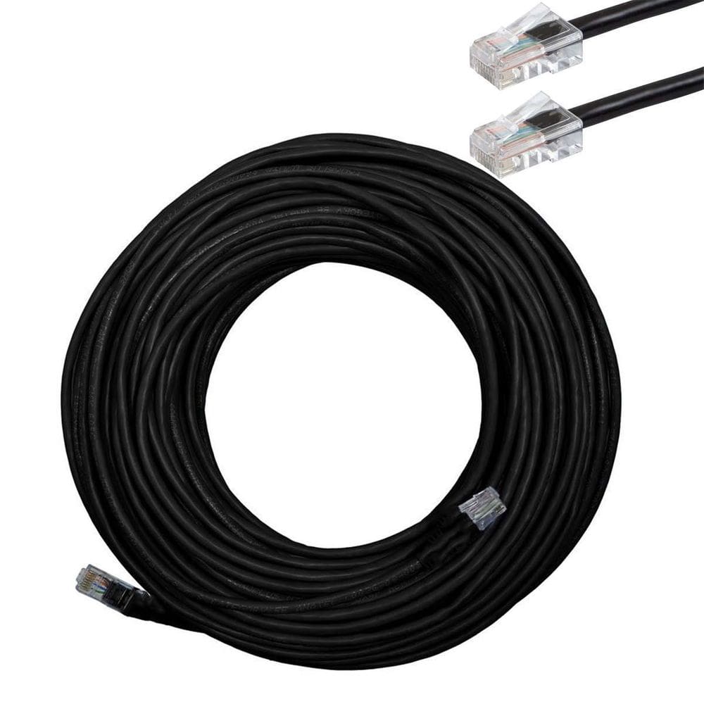 Cabo De Rede Cftv 55 Metros 8 Vias Upt 4 Pares Cat5 Preto