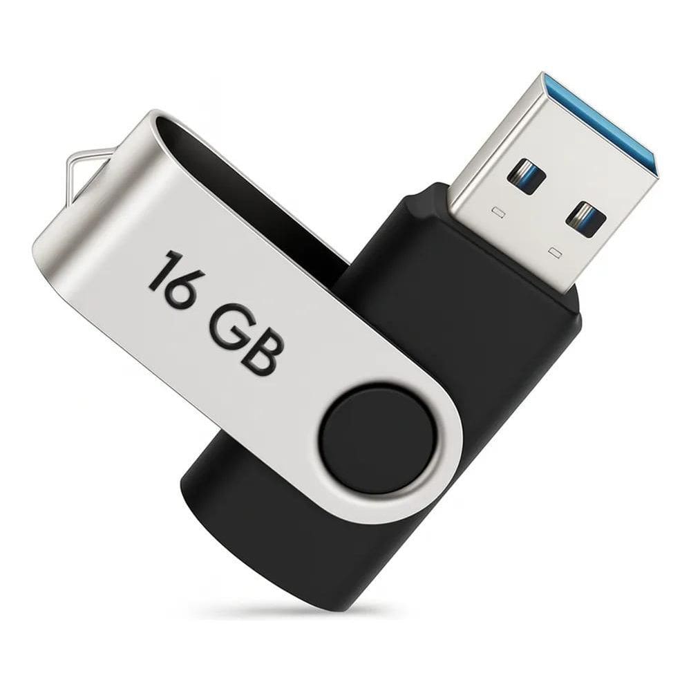 2X Pendrive Altomex Al-U-16 16Gb 2.0 Pen Drive Preto 16 Giga