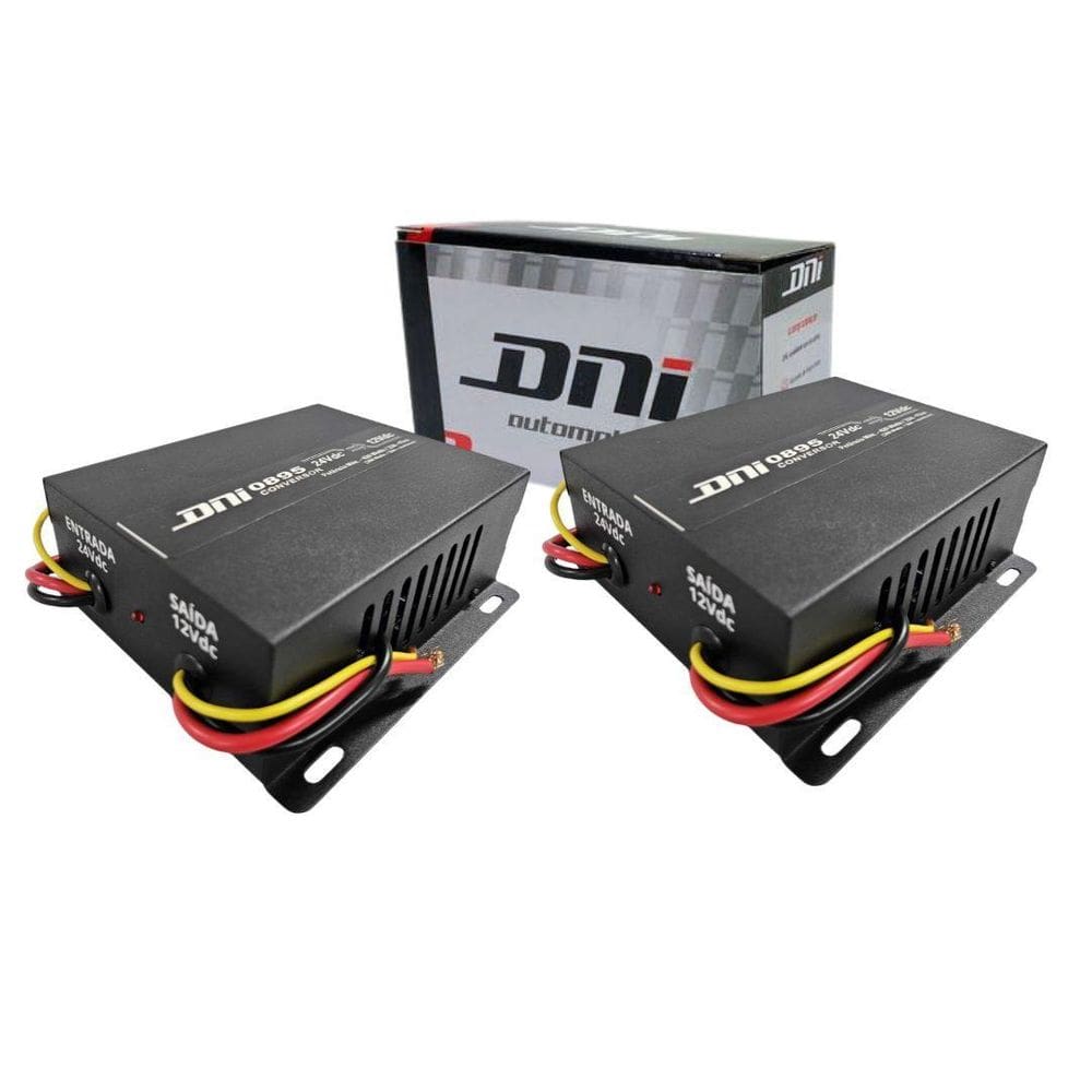 Par Conversor Inversor Tensão 24V Para 12V 420W Pico Cooler