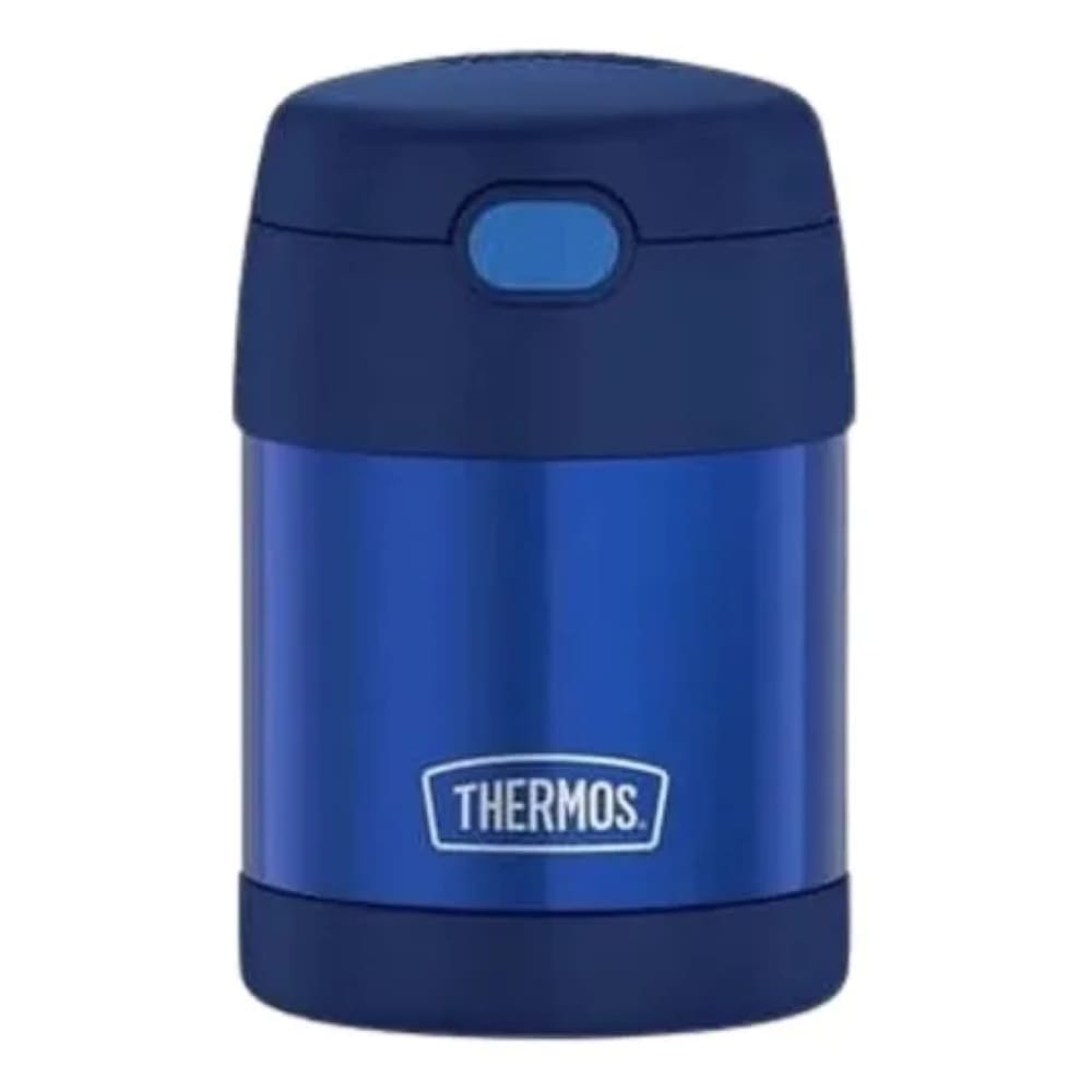 Pote Térmico Infantil Funtainer Azul Marinho Thermos 290ml