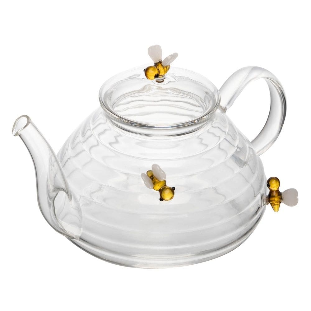 Chaleira de Vidro C/Filtro de Metal no Bico Lovely Bee 650ml Lyor