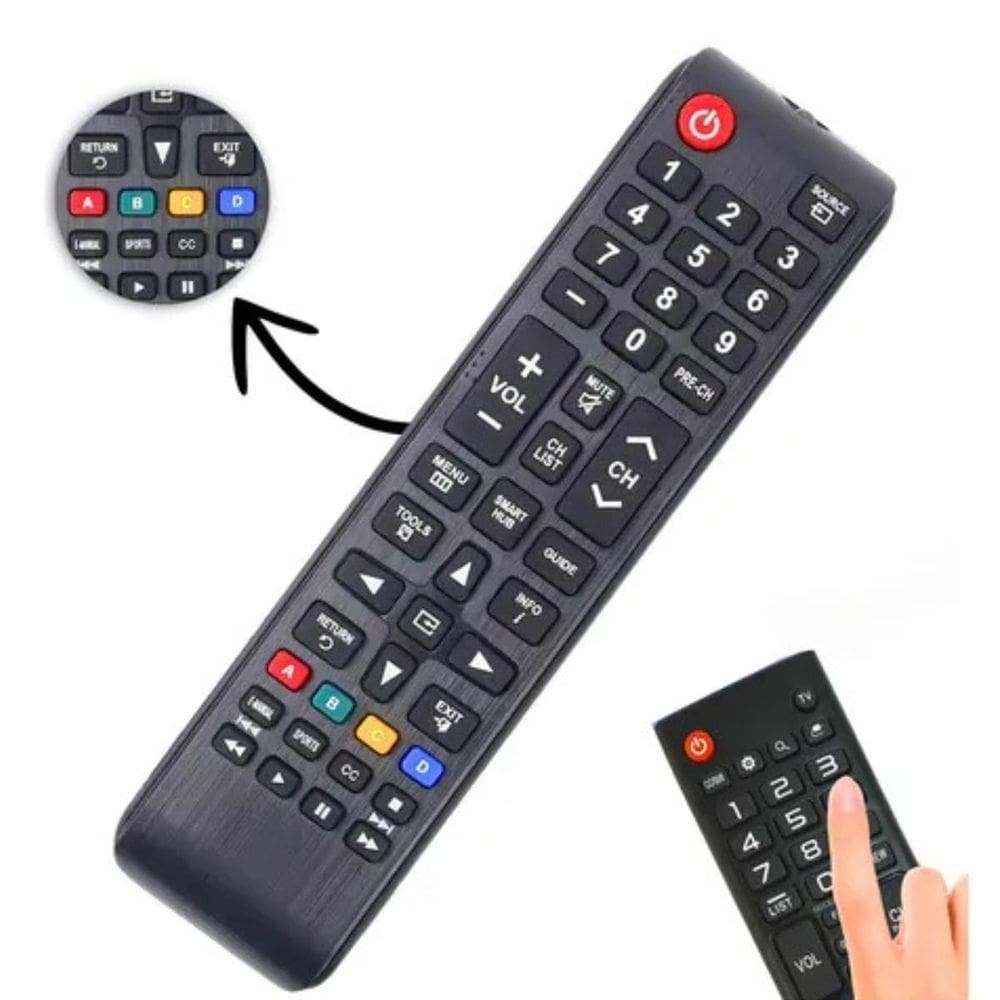 Controle Remoto Universal Compatível Com Tvs Un48 Un50 Un55