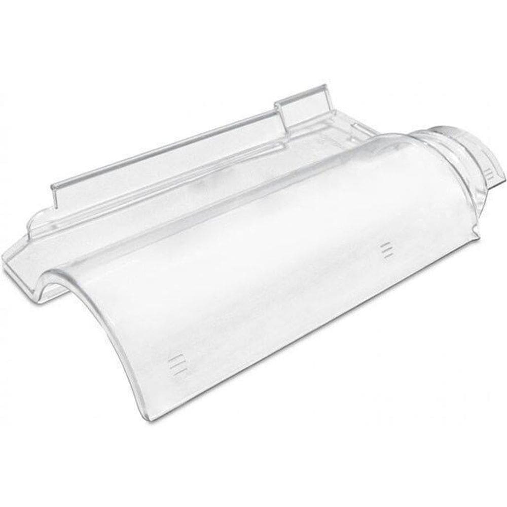 10 Telhas Americana Transparente Policarbonato Plastelha