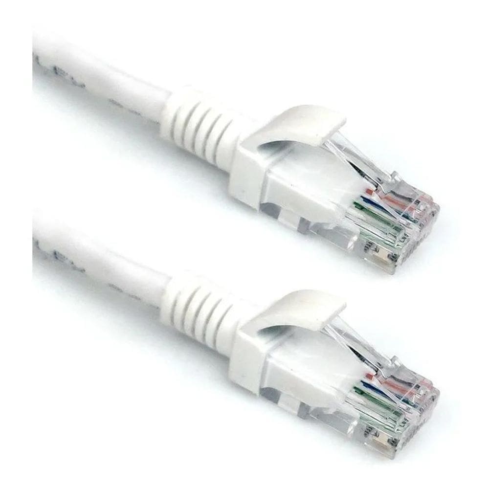 2X Cabo De Rede 10 Metros Internet Rj45 Cat6 Ultra Velocidad