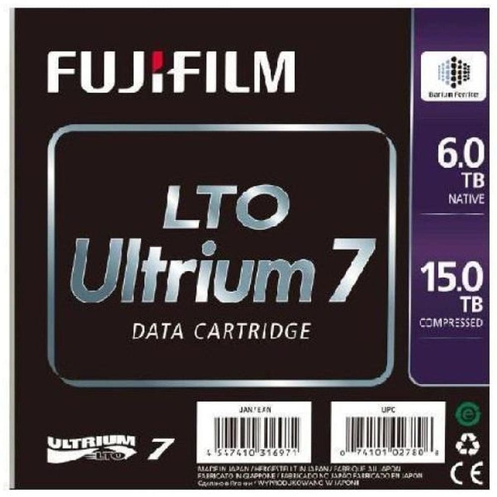 Fita Lto Fujifilm Utrium 7 Data Cartidge Lto-7 6.0Tb