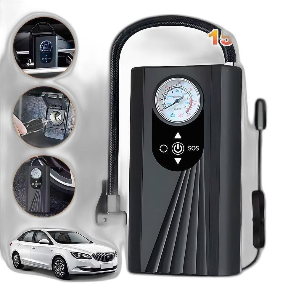Mini Compressor De Ar, Automotivo, Portátil, 150Psi, 4.7V