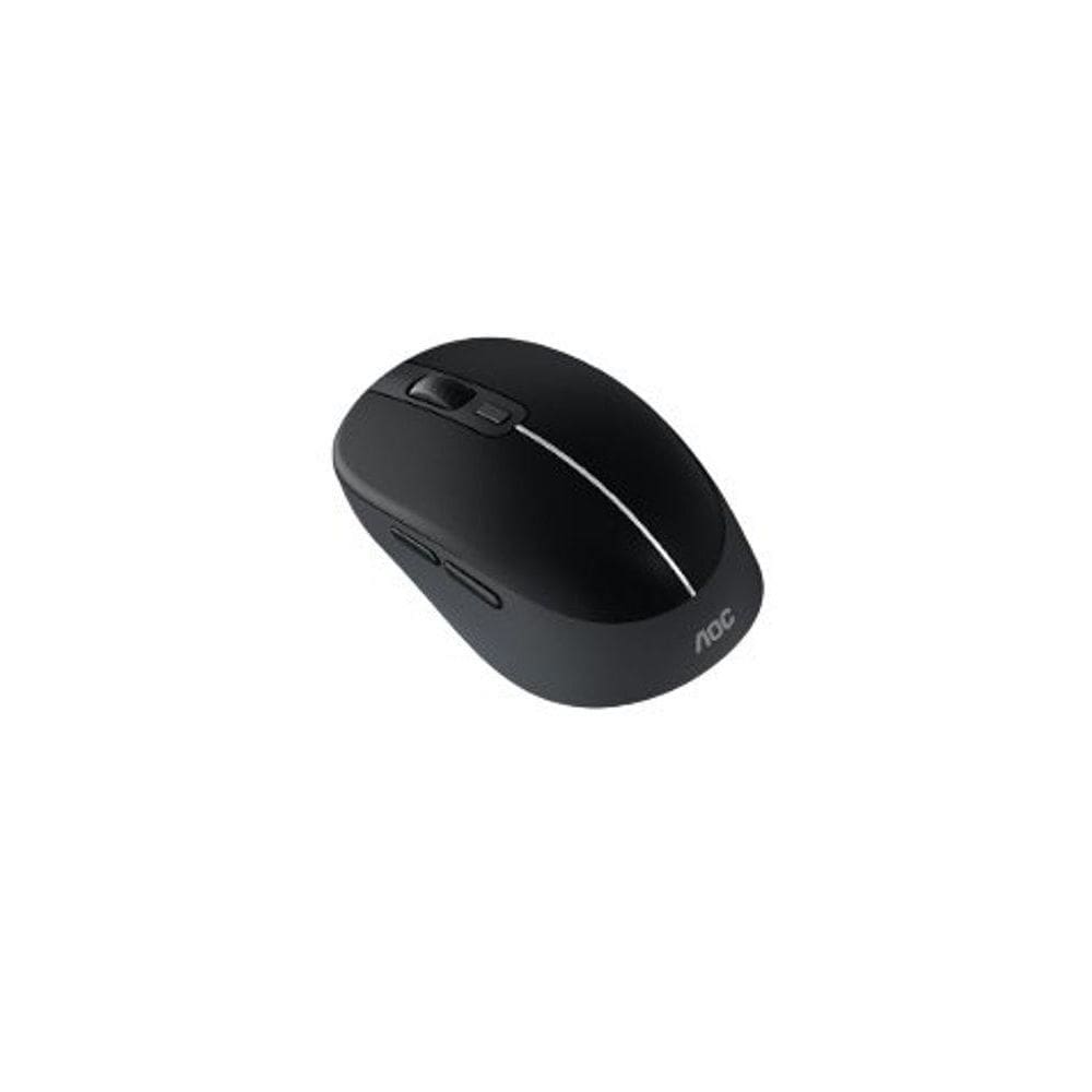 Mouse Óptico Sem Fio 1600Dpi - Cinza Com Preto